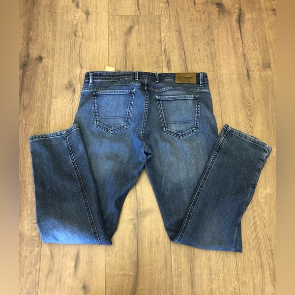 MASSIMO DUTTI MENS STRAIGHT LEG CASUAL FIT BLUE JEANS - Picture 7 of 8